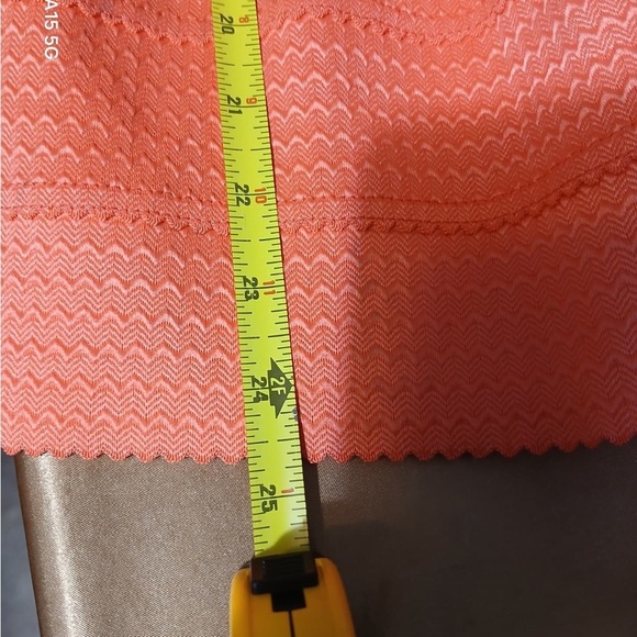 Sans Souci Strapless Coral Dress - Picture 4 of 12